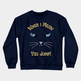 Cat Meow Crewneck Sweatshirt